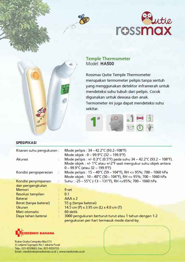 Specification, Fitur, Benefit And How To Use rossmax HA-500