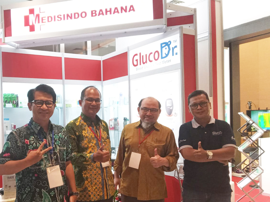 even jakarta diabetes meeting 2022 PT medisindo Bahana ; GlucoDr alat cek kadar gula darah