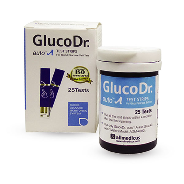 strip uji kadar gula darah GlucoDr. auto™ A Strip