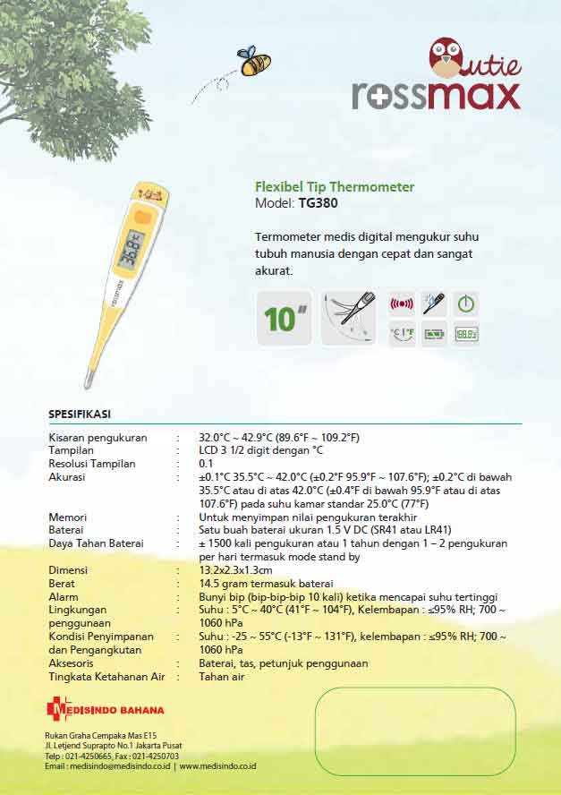 Specification, Fitur, Benefit And How To Use rossmax TG380